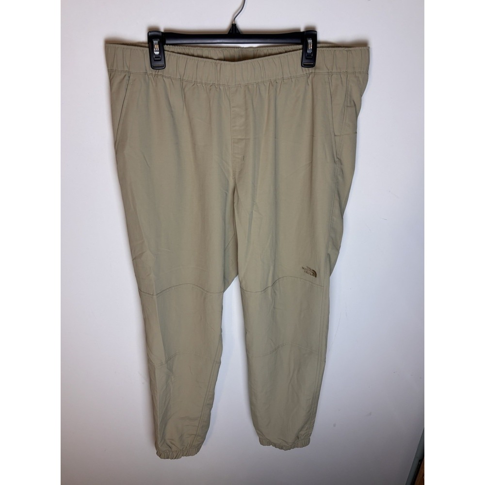 THE NORTH FACE CLASS V JOGGER PANTS TWILL BEIGE SIZE XL